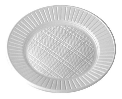 PLATO BCO.RED.22cm X100U (10).